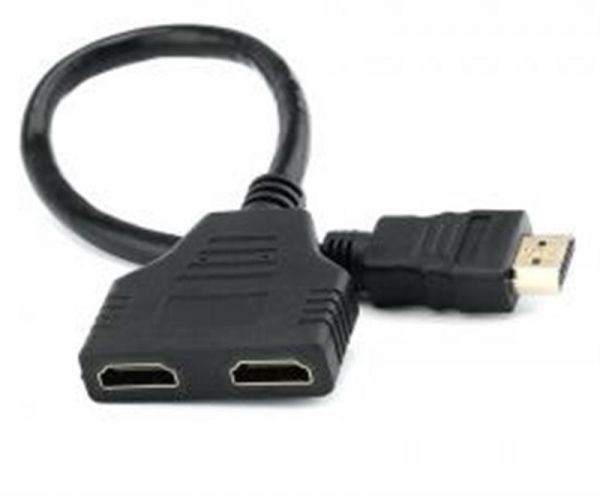 - Atcom HDMI - 2HDMI, (M/F), 0.1 , Black (10901) -  1