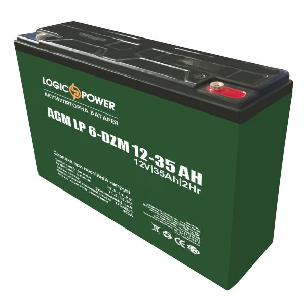      LogicPower LP 12V 35AH (6-DZM-35) AGM -  1