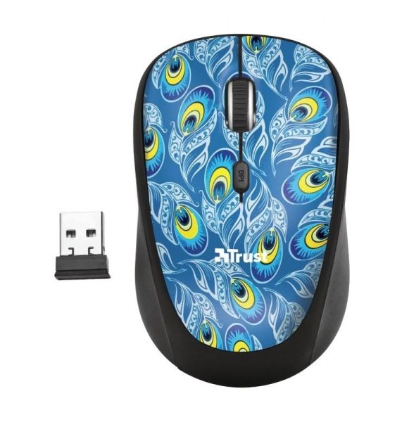  Trust Yvi Wireless Mouse Peacock (23388) -  1