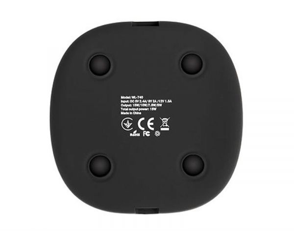    REAL-EL WL-740 2.4A 15W Black -  8