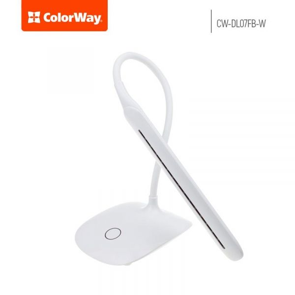   ColorWay Flexible 360, White,   ,  , 18 LED SMD, 225 , 1200 mAh (CW-DL07FB-W) -  5