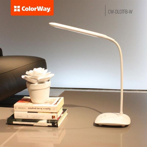   ColorWay Flexible 360, White,   ,  , 18 LED SMD, 225 , 1200 mAh (CW-DL07FB-W) -  7