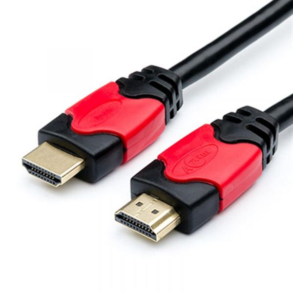  Atcom (24920) HDMI-HDMI ver 2.0, 4K, 20 Red/Gold,  -  1