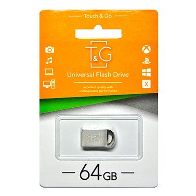 USB Flash Drive 64Gb T&G 107 Metal series, TG107-64G -  1