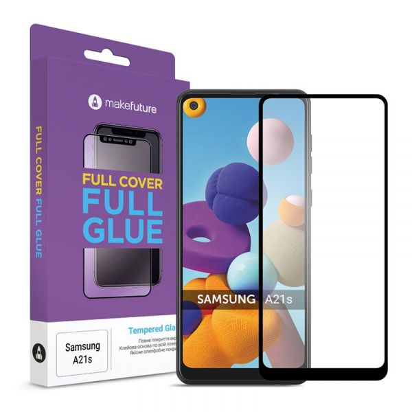   MakeFuture Samsung A21s Full Cover Full Glue (MGF-SA21S) -  1