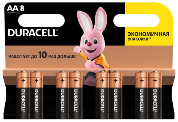  Duracell MN1500 AA/LR06 BL 8 -  1