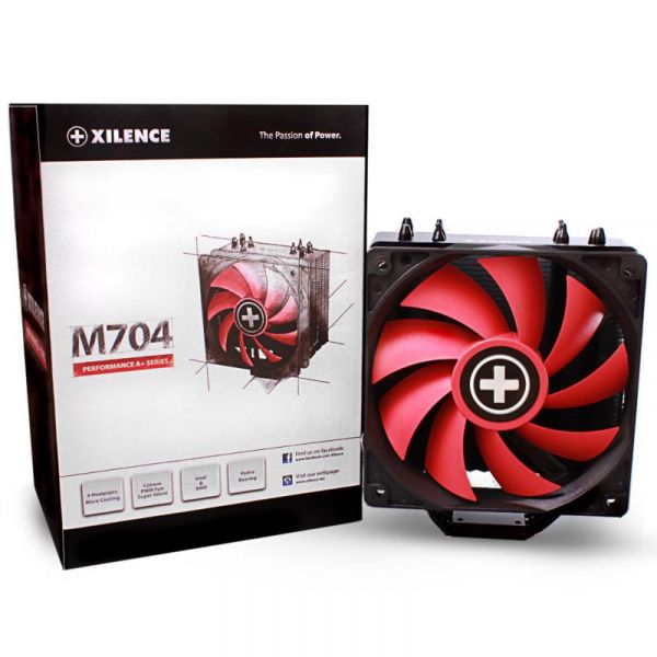   Xilence M704 (XC051), Intel:LGA1150/1151/1155/1156/2011/2066, AMD:FM2+/FM1/FM2/AM4/AM3+/AM3/AM2+/AM2, 16012075 _ -  2