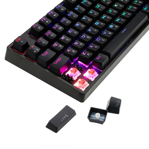  1stPlayer DK5.0 RGB Outemu Red (DK5.0-RD) USB -  7