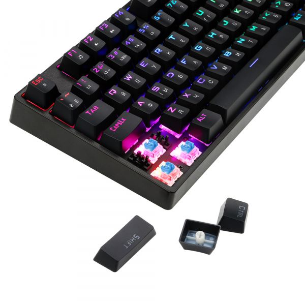  1stPlayer DK5.0 RGB Outemu Blue Black (DK5.0-BL) -  7