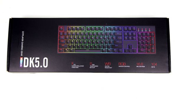  1stPlayer DK5.0 RGB Outemu Red (DK5.0-RD) USB -  9