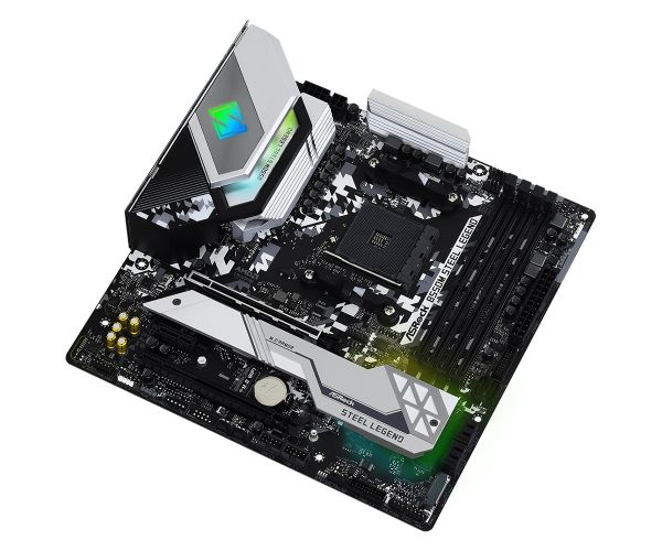   ASRock B550M Steel Legend Socket AM4 -  4