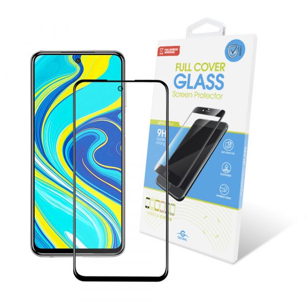   Global  Xiaomi Redmi Note 9 Pro Full Glue Black (1283126498077) -  1