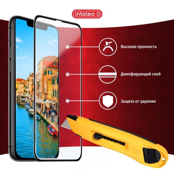   Intaleo  Xiaomi Redmi 8 Full Glue Black (1283126496370) -  4