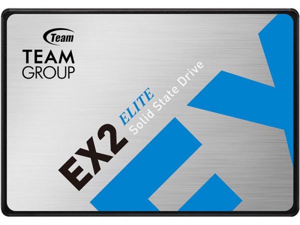   512Gb, Team EX2, SATA3, 2.5", 3D TLC, 550/520 MB/s (T253E2512G0C101) -  1