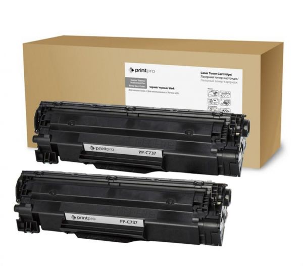  PrintPro (PP-H217FC) HP LJ Pro M102/M130 Black (CF217A) Dual Pack -  1