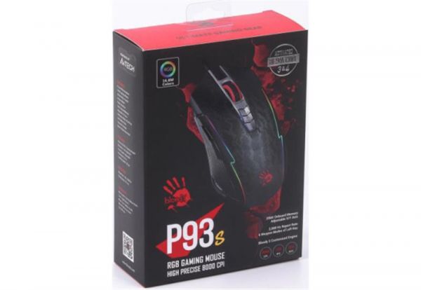  A4Tech P93s Bloody Black USB -  6