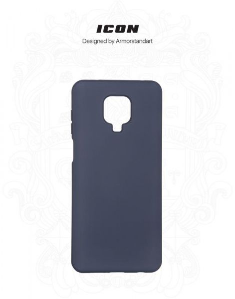 - Armorstandart Icon  Xiaomi Redmi Note 9S/9 Pro/9 Pro Max Dark Blue (ARM56605) -  3