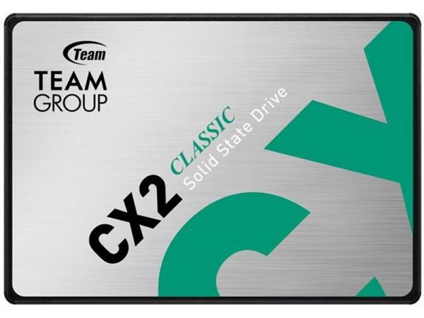 SSD  Team CX2 256Gb SATA3 2.5" 3D TLC (T253X6256G0C101) -  1