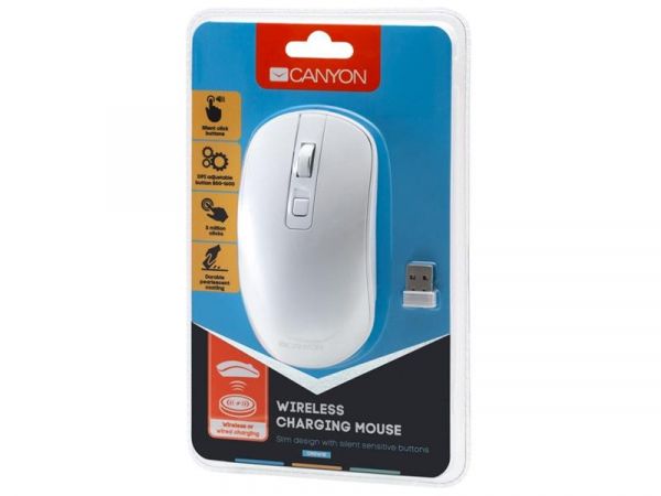   Canyon CNS-CMSW18PW White USB -  4