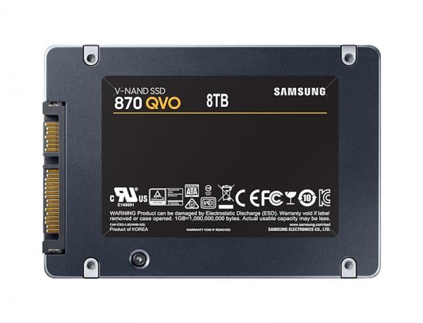  SSD 8B Samsung 870 QVO 2.5" SATAIII V-NAND MLC (MZ-77Q8T0BW) -  3