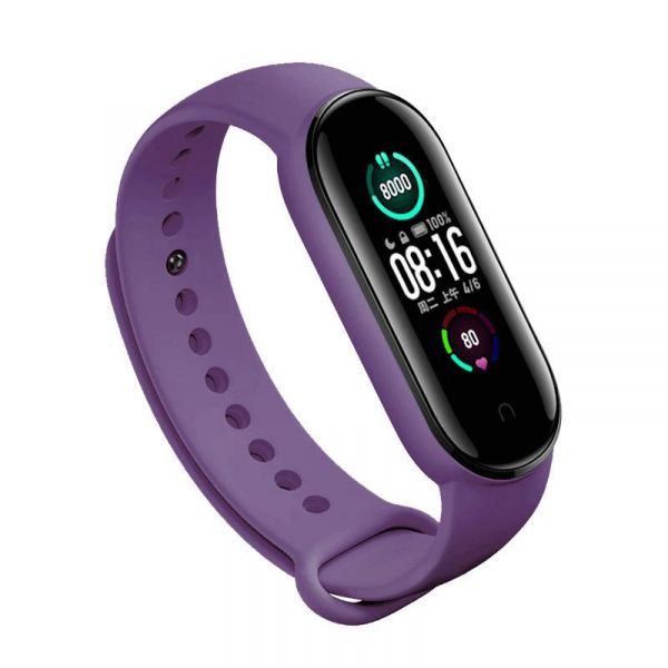  BeCover  Xiaomi Mi Smart Band 5/Mi Smart Band 6/Mi Smart Band 7 Purple (705070) -  1