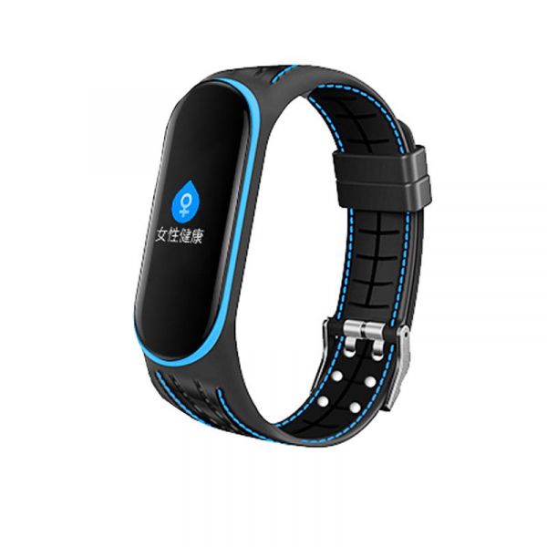  BeCover Lattice Style  Xiaomi Mi Smart Band 5/Mi Smart Band 6/Mi Smart Band 7 Blue (705159) -  1