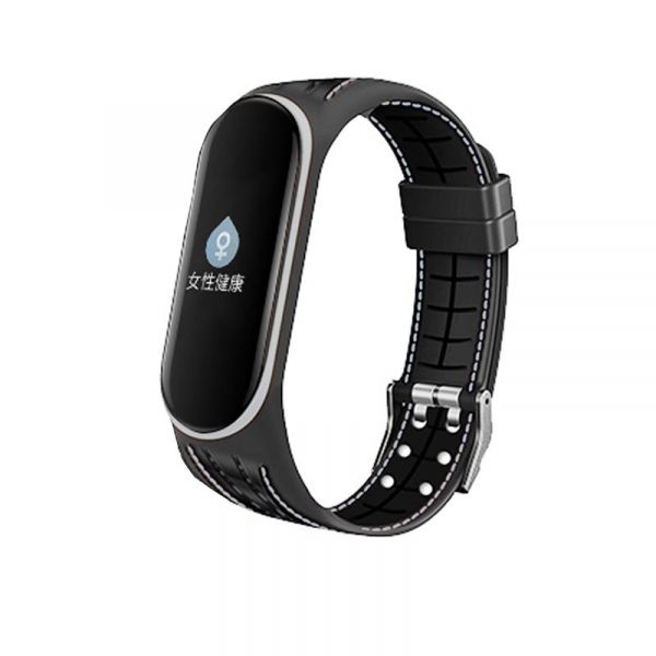  BeCover Lattice Style  Xiaomi Mi Smart Band 5 Gray (705161) -  1