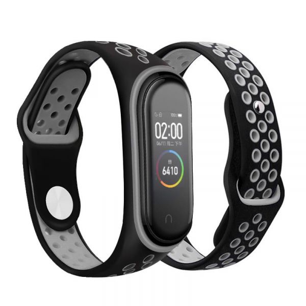  BeCover Nike Style  Xiaomi Mi Smart Band 5 Black-Gray (705151) -  2