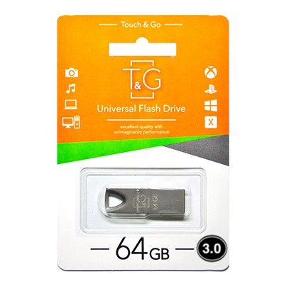 - USB3.0 64GB T&G 117 Metal Series Black (TG117BK-64G3) -  1