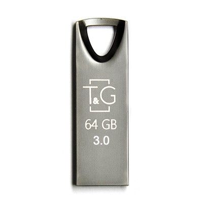 - USB3.0 64GB T&G 117 Metal Series Black (TG117BK-64G3) -  2