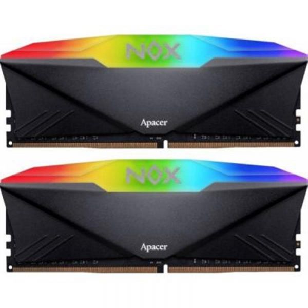  ' DDR4 216GB/3200 Apacer NOX RGB Black (AH4U32G32C28YNBAA-2) -  1