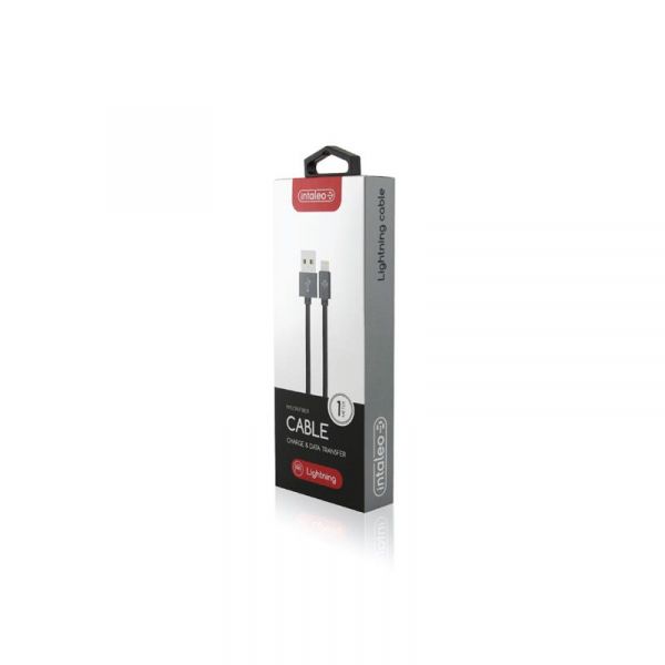   USB 2.0 AM to Lightning 1.0m CBGNYL1 grey Intaleo (1283126477652) -  4