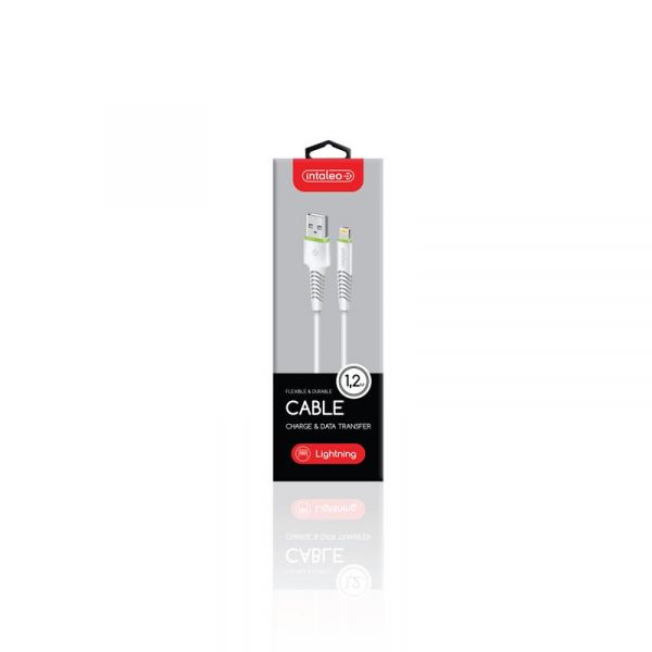  Intaleo CBFLEXL1 USB-Lightning 1.2 White (1283126487460) -  4