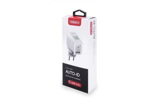    Intaleo TCA242 (2USB, 2.4A) White (1283126477492) -  7