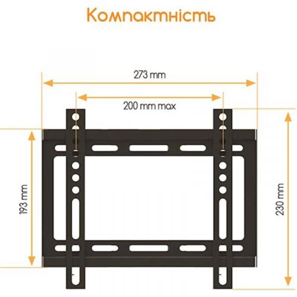   ACCLAB AL-FR20/T (1283126485770) (VESA200200) -  4