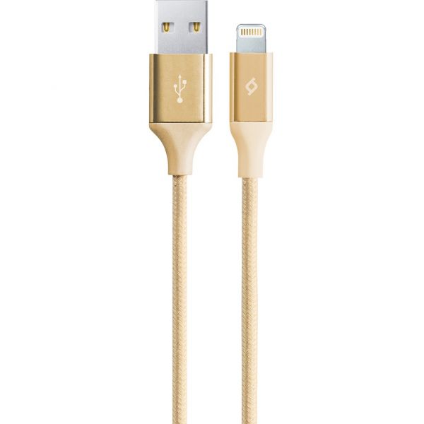  Ttec (2DK16A) USB - Lightning, AlumiCable, 1.2, Gold -  1