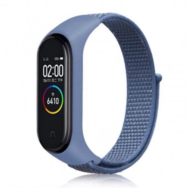  BeCover Nylon Style  Xiaomi Mi Smart Band 5 Blue (705417) -  1