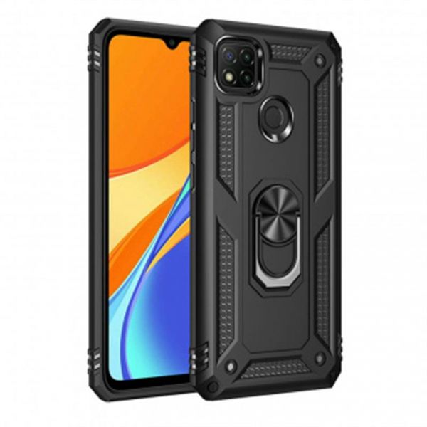 e- BeCover Military  Xiaomi Redmi 9C Black (705578) -  1