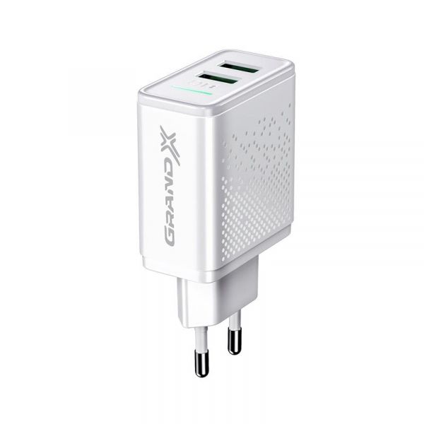    Grand-X (2xUSB 3.1) White (CH-60W) -  2