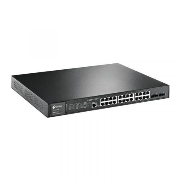  TP-Link TL-SG3428MP (24xGE PoE+, 4xSFP, 1xconsole, 1xmicroUSB console, Omada, L2, max PoE 384W) -  2