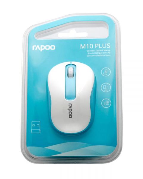   Rapoo M10 Plus Wireless Blue -  4