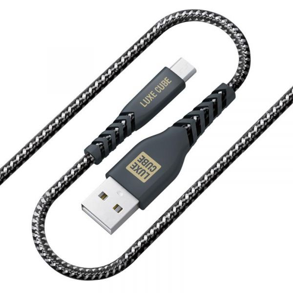  Luxe Cube Kevlar USB-microUSB, 1.2,  (8886668686242)  -  1