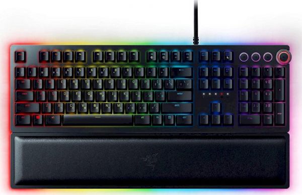  Razer Huntsman Elite Clicky Optical switch Black (RZ03-01870700-R3R1) -  1