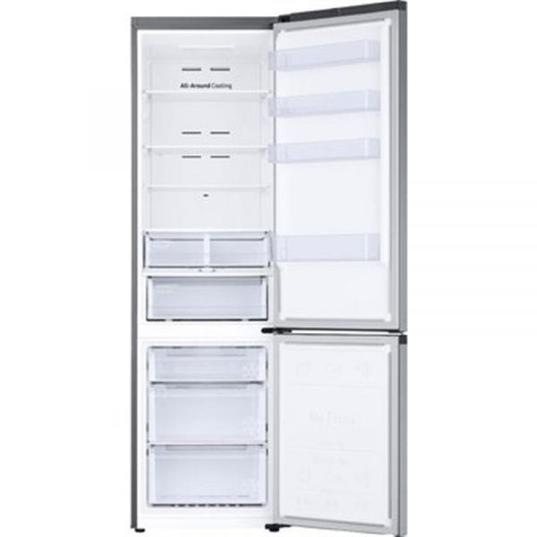  Samsung RB38T603FSA/UA, Silver, ,  ' 400L,  ' 273L/112L, No Frost,   +,  , 203x59.5x65.8  -  3