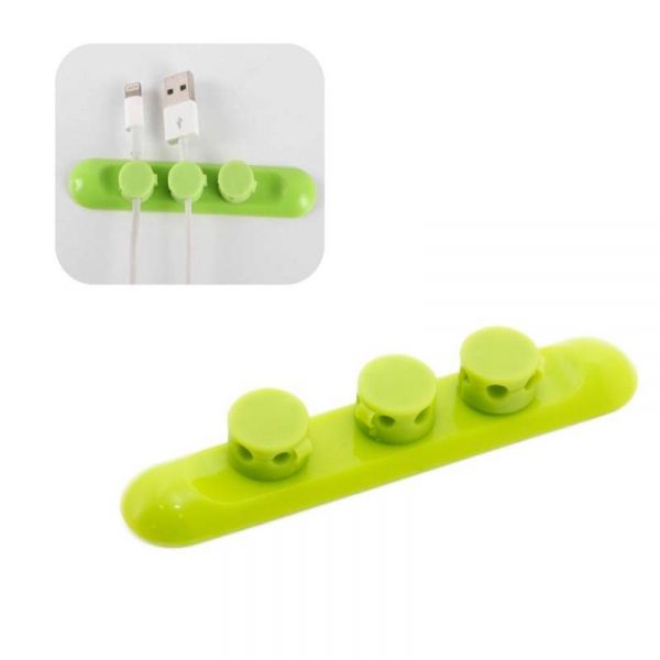     Extradigital Cable Clips CC-952 Green (KBC1704) -  4