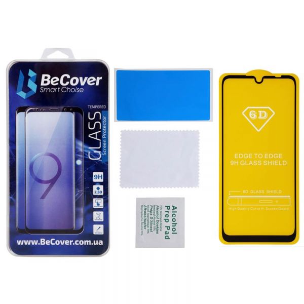   BeCover Full Glue & Cover Huawei P Smart 2019 Black (703136) -  4