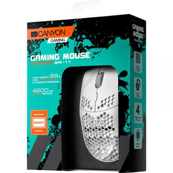  Canyon Puncher GM-11 Gaming White (CND-SGM11W) USB -  6