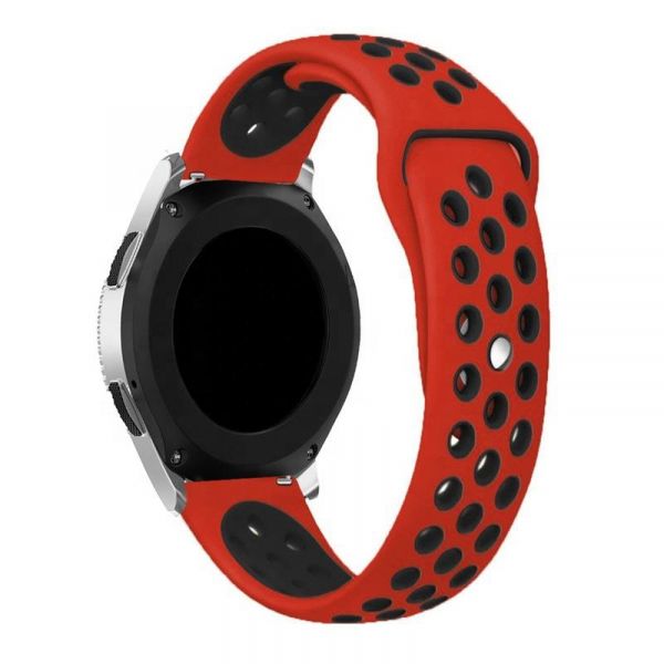  BeCover Nike Style  Amazfit Stratos 1/2/2S/3/GTR 2/GTR 47mm/GTR Lite 47mm/Nexo/Pace Red-Black (705817) -  2