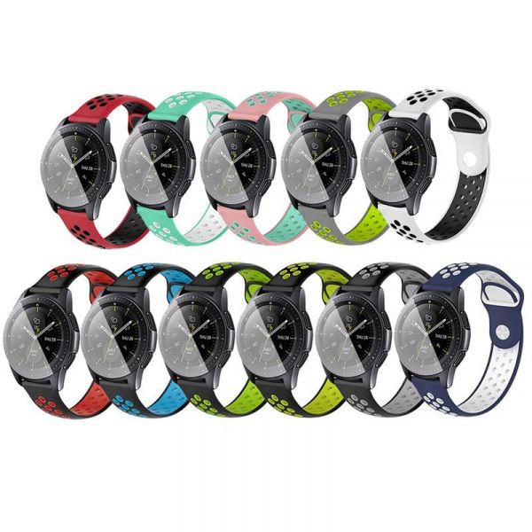  BeCover Nike Style  Amazfit Stratos 1/2/2S/3/GTR 2/GTR 47mm/GTR Lite 47mm/Nexo/Pace Red-Black (705817) -  4