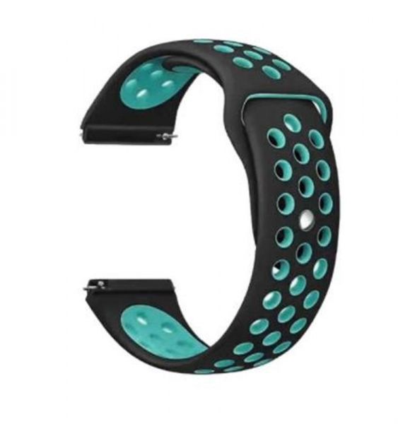  BeCover Nike Style  Amazfit Stratos 1/2/2S/3/GTR 2/GTR 47mm/GTR Lite 47mm/Nexo/Pace Black-Blue (705809) -  1